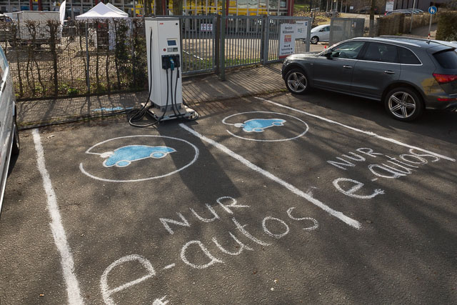 Schnellladetechnik auf der Energiemesse in Osnabrück